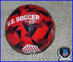 Christian Pulisic Signed Team USA Soccer Ball 2026 World Cup Usmnt 3 Beckett Coa