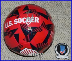Christian Pulisic Signed Team USA Soccer Ball 2026 World Cup Usmnt 4 Beckett Coa