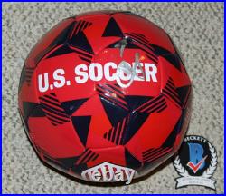 Christian Pulisic Signed Team USA Soccer Ball 2026 World Cup Usmnt 4 Beckett Coa