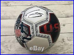Christian Pulisic Signed Team USA U. S. A Soccer Ball Beckett BAS COA a