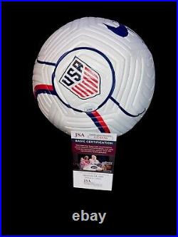 Christian Pulisic Signed USA Soccer Ball Auto Jsa Team USA Chelsea 2