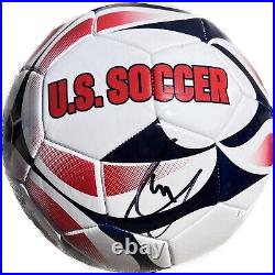 Christian Pulisic Signed USA Soccer Ball Autograph Team Captain A Beckett Coa