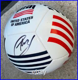 Christian Pulisic Signed USA soccer ball With Proof