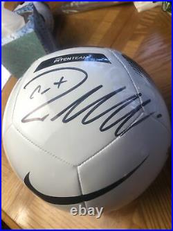 Christiano Ronaldo signed Autographed Juventas Nike Pitch Soccer Ball with COA