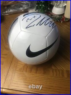 Christiano Ronaldo signed Autographed Juventas Nike Pitch Soccer Ball with COA