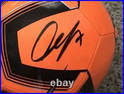 Claudio Bravo and Alexis Sanchez Signed Nike Soccer Ball Chile With Proof