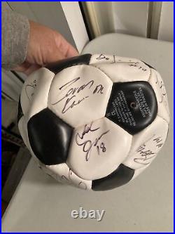 Cleveland Force (defunct) Vintage Team Signed Autographed Soccer Ball