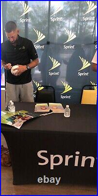 Clint Dempsey Seattle Sounders signed Team USA mini Soccer Ball Proof JSA
