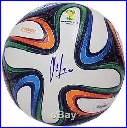 Clint Dempsey Signed 2014 FIFA World Cup Official Match Soccer Ball Steiner COA