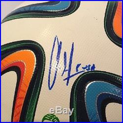 Clint Dempsey Signed 2014 FIFA World Cup Official Match Soccer Ball Steiner COA