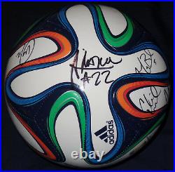Clint Dempsey Signed Auto Brazuca Soccer Ball Usmnt Jones Klinsmann World Cup ++