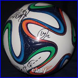 Clint Dempsey Signed Auto Brazuca Soccer Ball Usmnt Jones Klinsmann World Cup ++