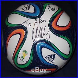 Clint Dempsey Signed Auto Brazuca Soccer Ball Usmnt Yedlin Klinsmann World Cup +