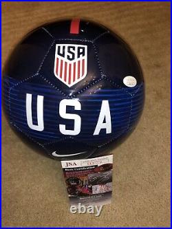 Clint Dempsey Signed USA Soccer Ball Auto Jsa Rare Usmnt Legend Sounders 4