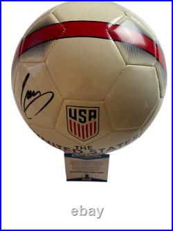 Clint Dempsey Signed USA Soccer Ball Beckett Bas Coa F23381 Umnt World Cup