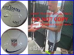 Clint Dempsey, USA National Team, Signed, Autographed, USA Soccer Ball, Coa, Proof