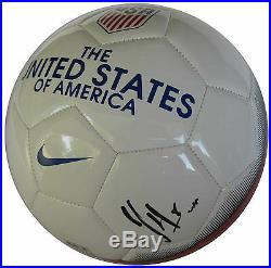 Clint Dempsey, USA National Team, Signed, Autographed, USA Soccer Ball, Coa, Proof