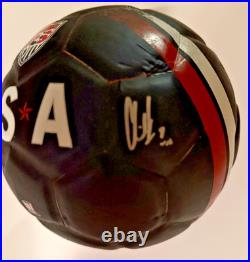Clint Dempsey USMNT Signed Nike Mini Soccer Ball JSA with case (HOF)