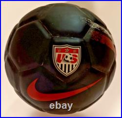 Clint Dempsey USMNT Signed Nike Mini Soccer Ball JSA with case (HOF)