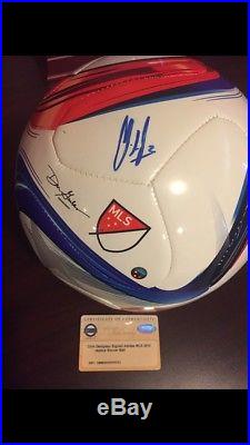 Clint Dempsey signed autographed soccer ball with Certificate of Authenticity