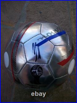 Clint Dempseysignedautographedusasoccerball2014 Worldcupsoundersproof