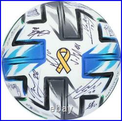 Columbus Crew SC Signed Match-Used Ball 2020 Season with 23 Sigs AA02023