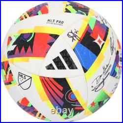 Columbus Crew Signed MU Soccer Ball from 2024 MLS Season with15 Autos AE61057