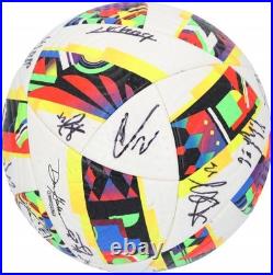 Columbus Crew Signed MU Soccer Ball from 2024 MLS Season with16 Autos AE18378