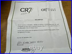 Cr7 Cristiano Ronaldo Golden Ball Autographed Museum Ballon D'OR NEW Authentic