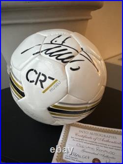 Cr7 Cristiano Ronaldo Soccer Ball Autographed Museum Ball
