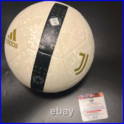 Cristiano Ronaldo Al-Nassr Autographed Adidas Soccer Ball GA coa