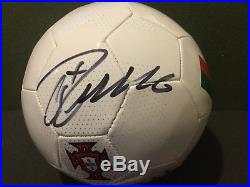 Cristiano Ronaldo Autograph Portugal Soccer Ball with COA Signed Auto Juventus