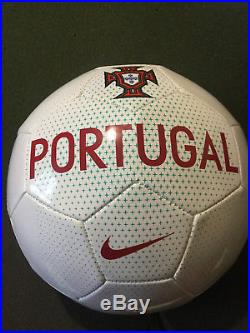 Cristiano Ronaldo Autograph Portugal Soccer Ball with COA Signed Auto Juventus