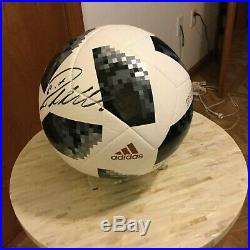 Cristiano Ronaldo Autographed Adidas Russia 2018 Top Glider Soccer Ball -BAS COA