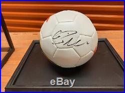 Cristiano Ronaldo Autographed Authentic Signed Soccer Ball PSA DNA Certified COA