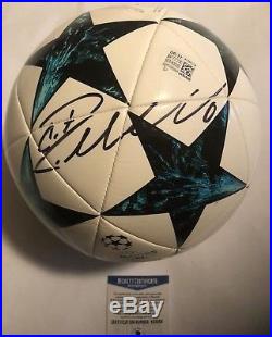 Cristiano Ronaldo Autographed Full Size Soccer Ball Beckett Witnessed COA