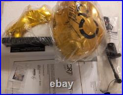 Cristiano Ronaldo Autographed Golden Ball and a Golden Boot Statue Cristiano Ronaldo Autographed Golden Ball and a Golden Boot Statue
