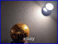 Cristiano Ronaldo Autographed Golden Ball edition Whith a Support Displey Cristiano Ronaldo Autographed Golden Ball edition Whith a Support Displey