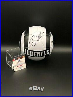 Cristiano Ronaldo Autographed Juventus Soccer Ball