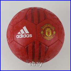 Cristiano Ronaldo Autographed Manchester United Adidas Soccer Ball (Fanatics)