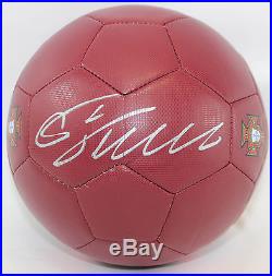 Cristiano Ronaldo Autographed Portugal Soccer Ball PSA/DNA COA