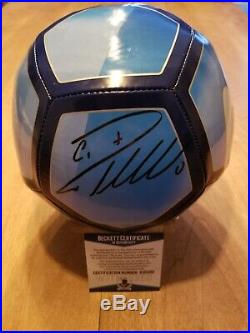 Cristiano Ronaldo Autographed Signed Soccer Ball Nike Juventus Coa Beckett
