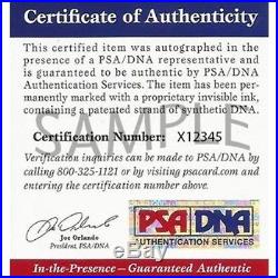 Cristiano Ronaldo Autographed Team USA Soccer Ball PSA/DNA COA in Display Case