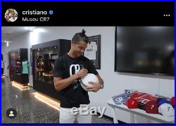 Cristiano Ronaldo CR7 Hand Signed / Autograph Soccer Ball Authentic