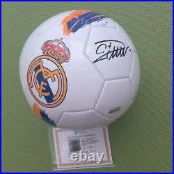 Cristiano Ronaldo CR7 Hand-Signed Real Madrid Soccer Ball Official With COA Cristiano Ronaldo CR7 Hand-Signed Real Madrid Soccer Ball Official With COA