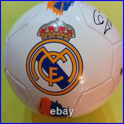 Cristiano Ronaldo CR7 Signed Autographed Official FC Real Madrid Soccer Ball COA