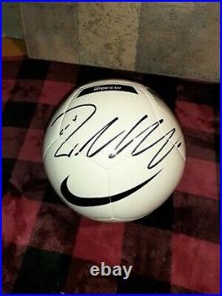 Cristiano Ronaldo Hand signed autographed NIKE soccer ball New never displayed