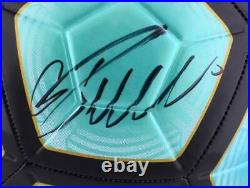 Cristiano Ronaldo Juventus F. C. Autographed Teal Nike Mercurial Soccer Ball