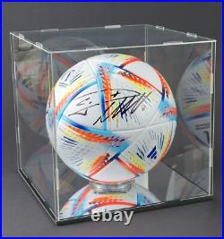 Cristiano Ronaldo Qatar Hand Signed WithCOA+Free shipping+ tax refund to the U. S. A