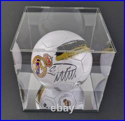 Cristiano Ronaldo Real Madrid F. C. Ball Hand Signed COA Free shipping worldwide